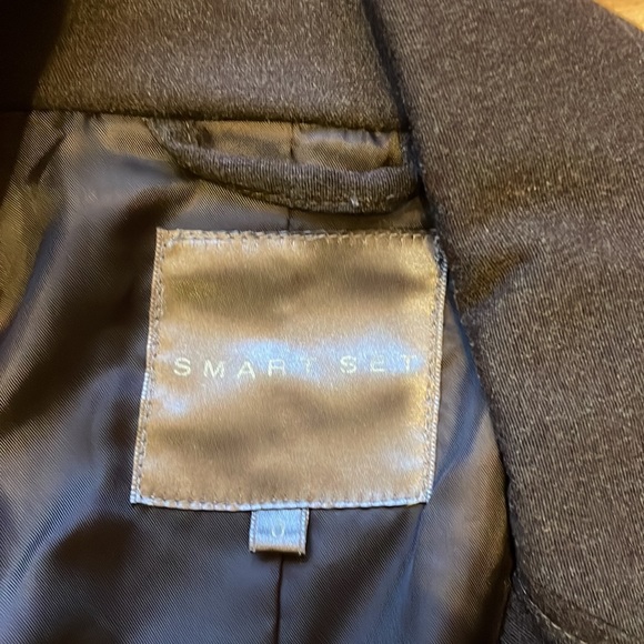 Smart set size 0 chocolate brown blazer - Picture 3 of 3